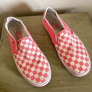 Vans Bubblegum Pink Classic Slip-On Shoes | Size 9
